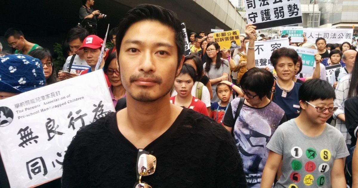 抗争者纪实｜王宗尧：从银幕到街头的抗争者